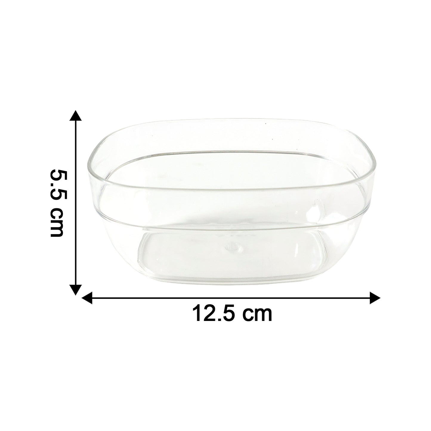 Multipurpose Transparent Serving  Storage Bowls Set (6 Pc Set)