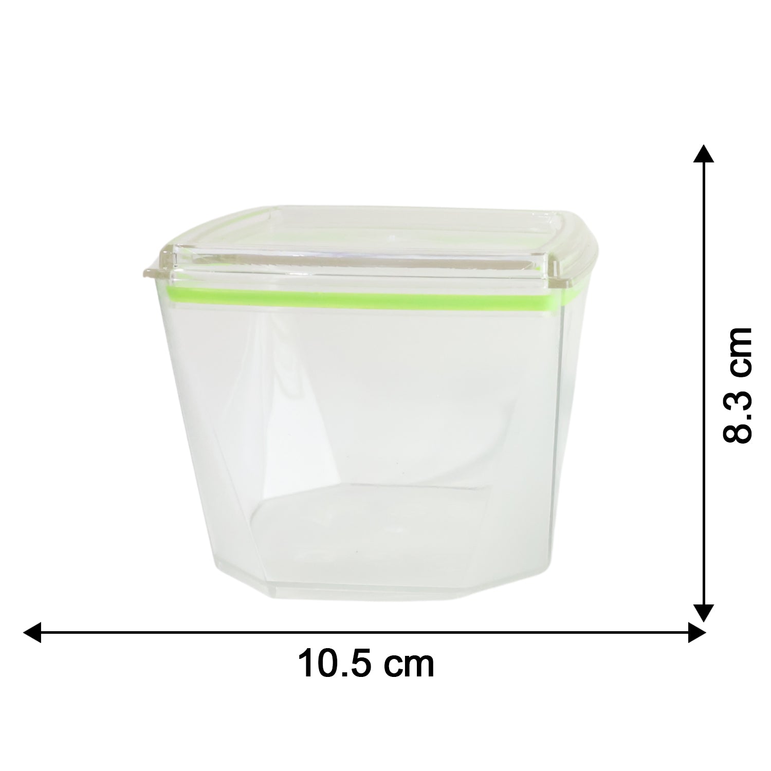 food storage containers with 500ml capacity and leak-proof lids pack of 2