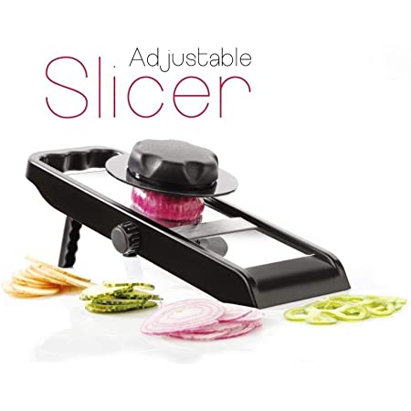 adjustable vegetable slicer with 32 cm size and stainless steel blade