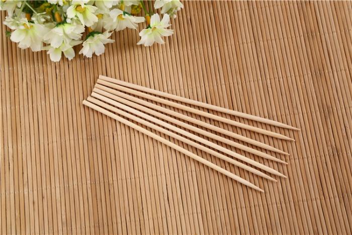 bamboo bbq skewers 20 cm natural bamboo sticks