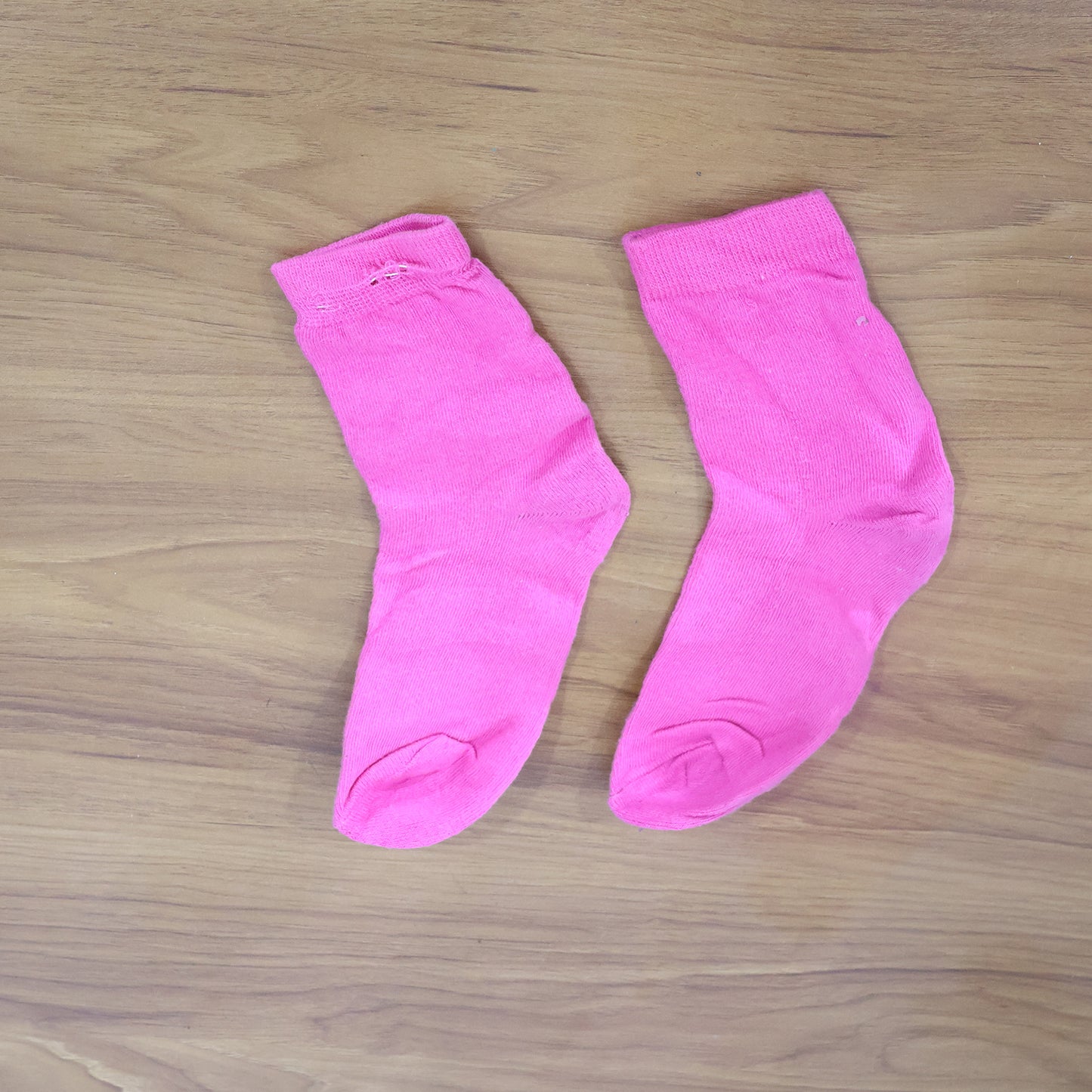 soft cotton pink socks for women pack of 1
