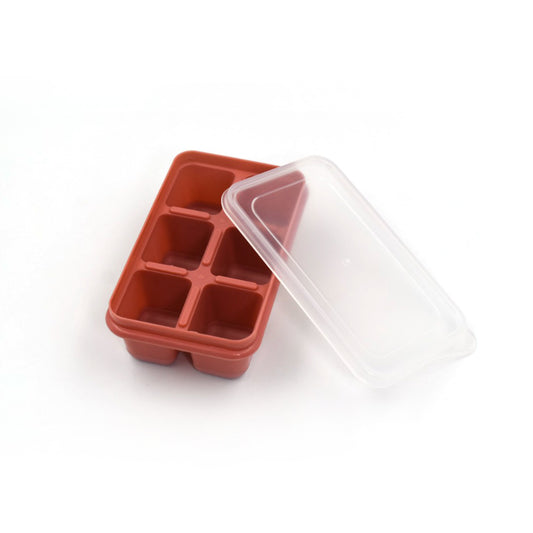 silicone ice tray 6 cavity for making ice 12 cm x 7 cm x 4 cm