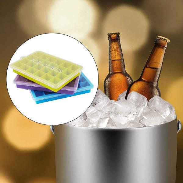 silicone ice cube trays 24 cavity flexible food grade