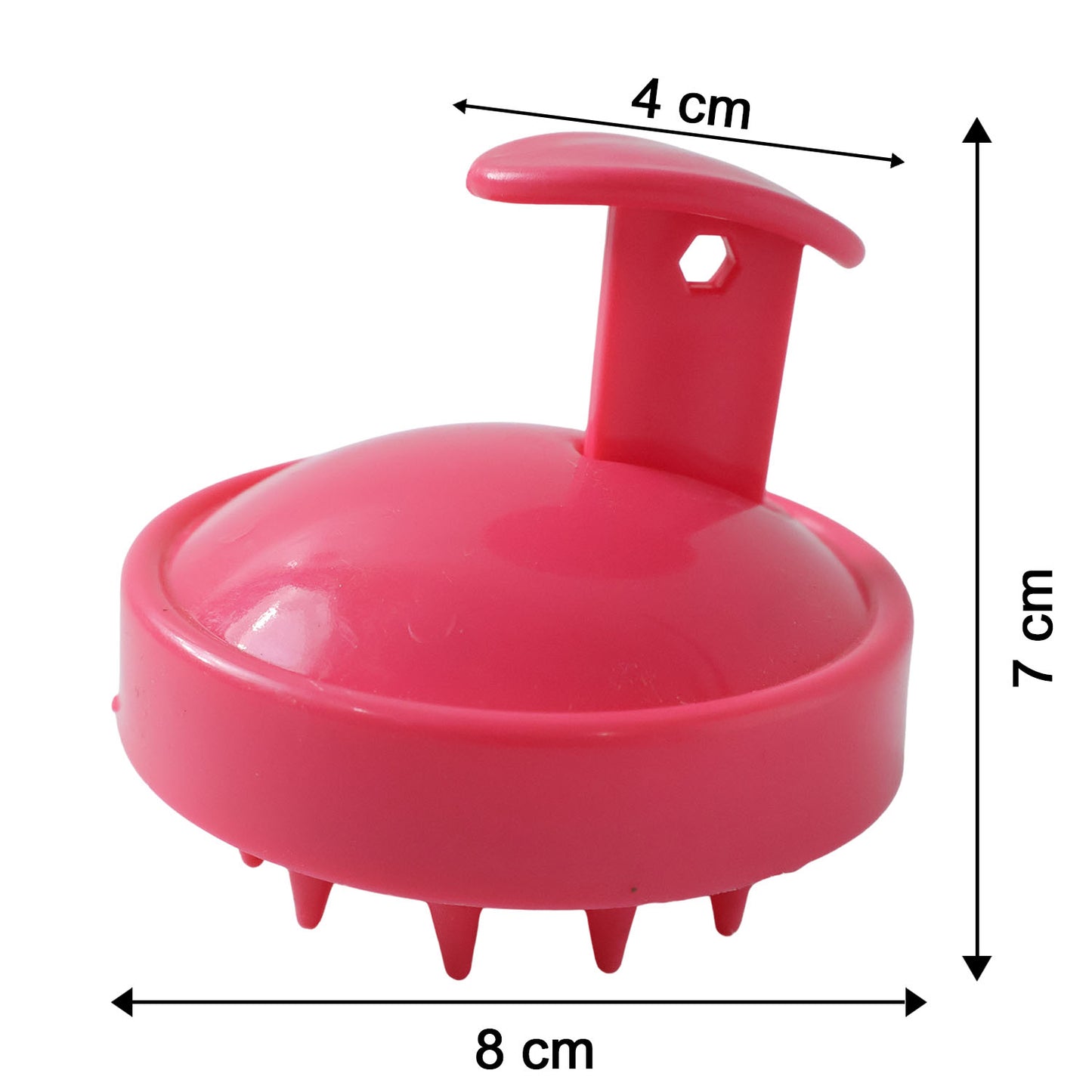 silicone scalp massager shampoo brush pack of 1 soft bristles