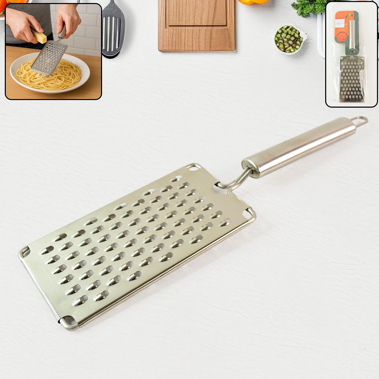 stainless steel vegetable grater 33 cm for kitchen use