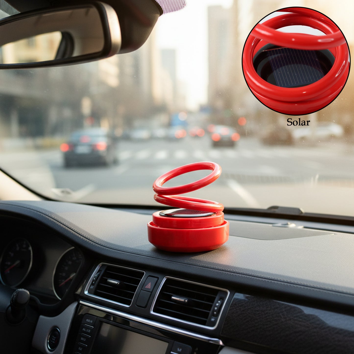 alloy solar car aroma air freshener pack of 1