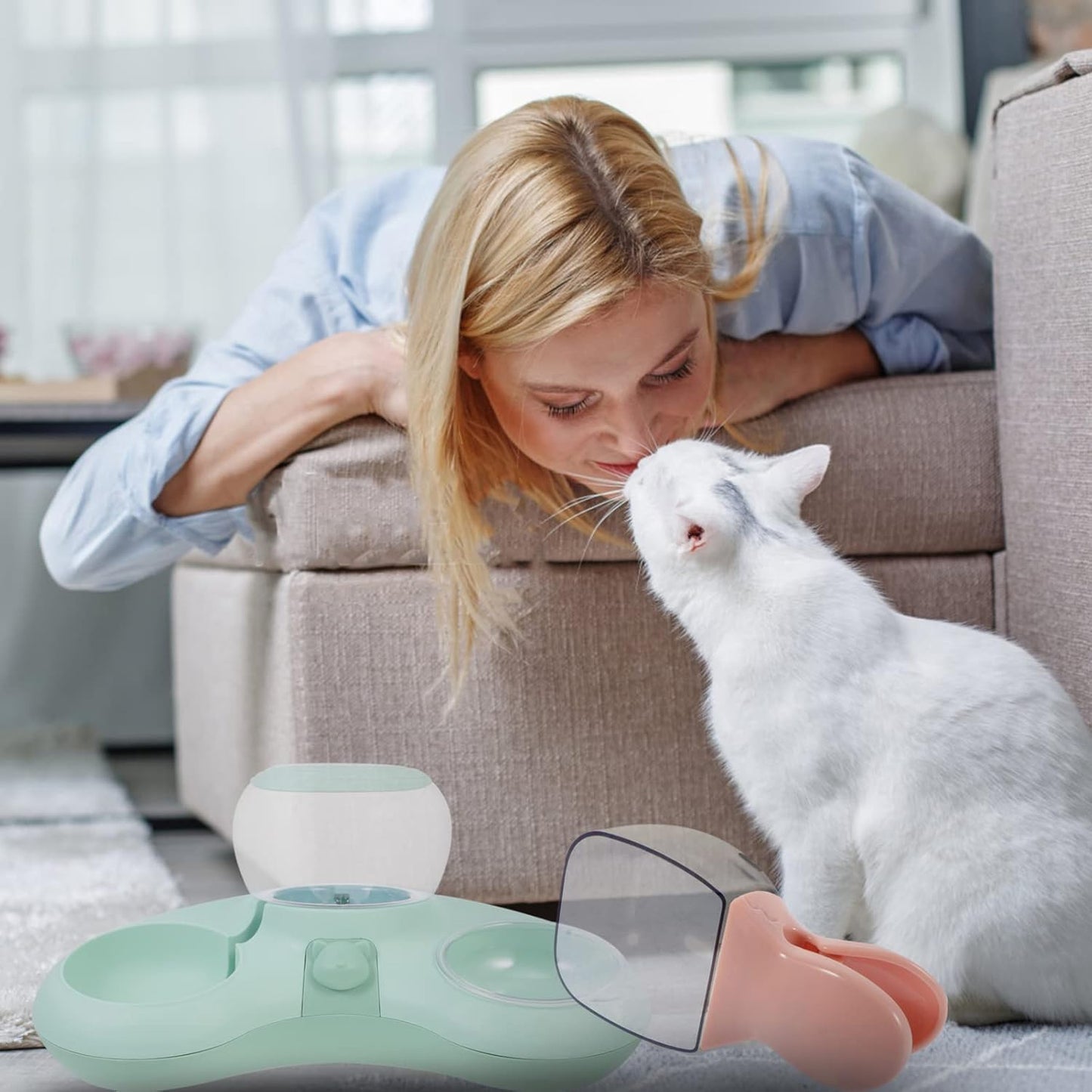 2-in-1 Pet Food Scoop With Bag Clip