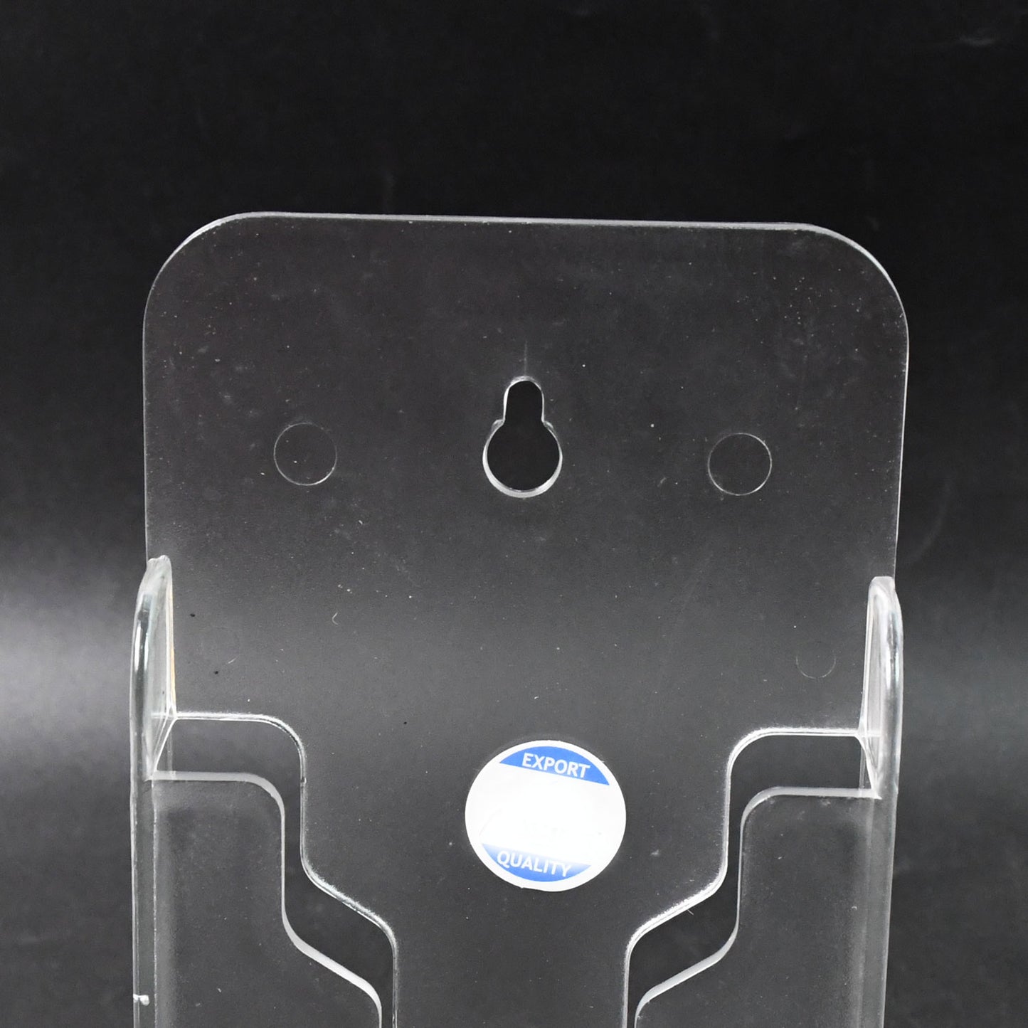 abs plastic wall mount mobile phone holder stand for 4-6 inch phones pack of 1