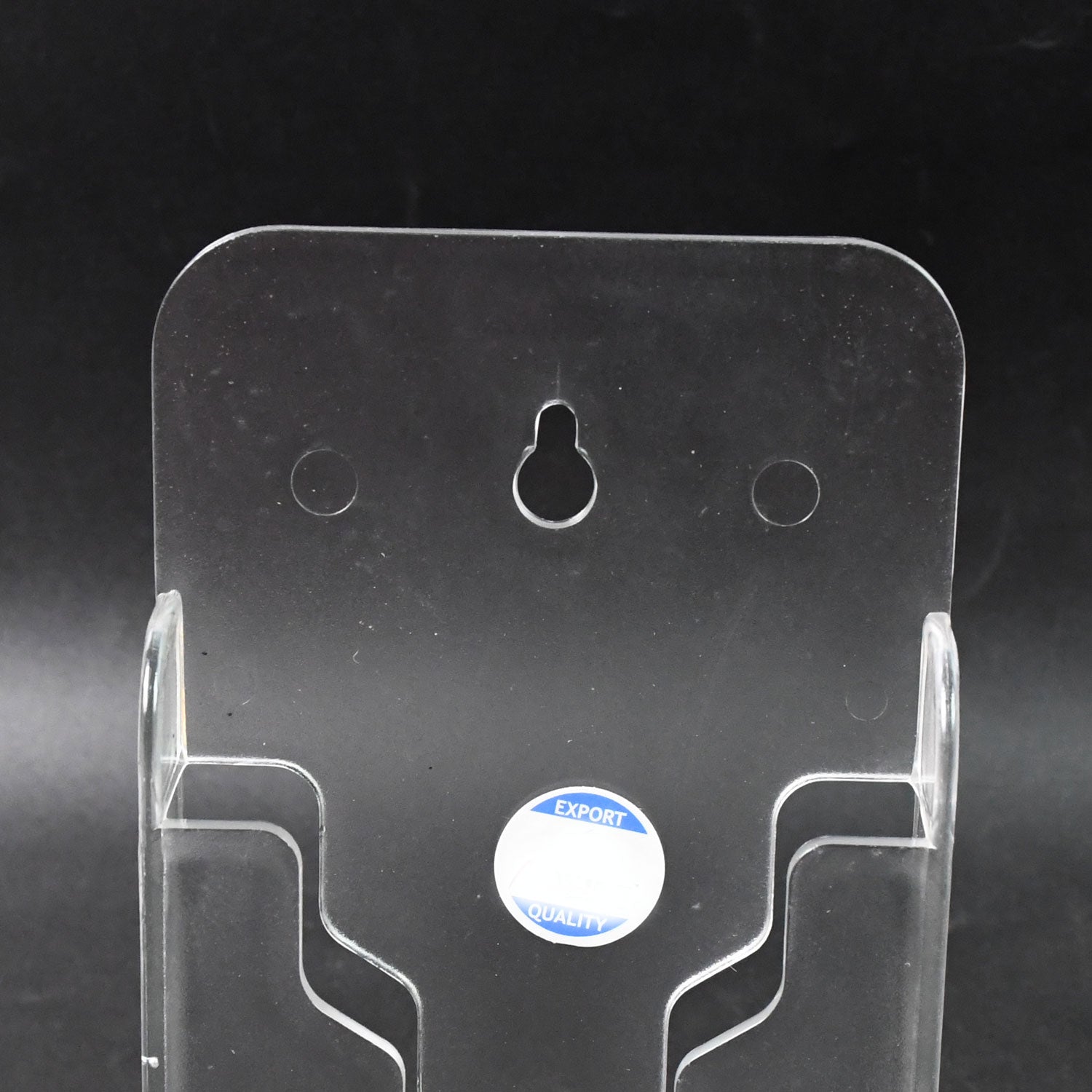 abs plastic wall mount mobile phone holder stand for 4-6 inch phones pack of 1