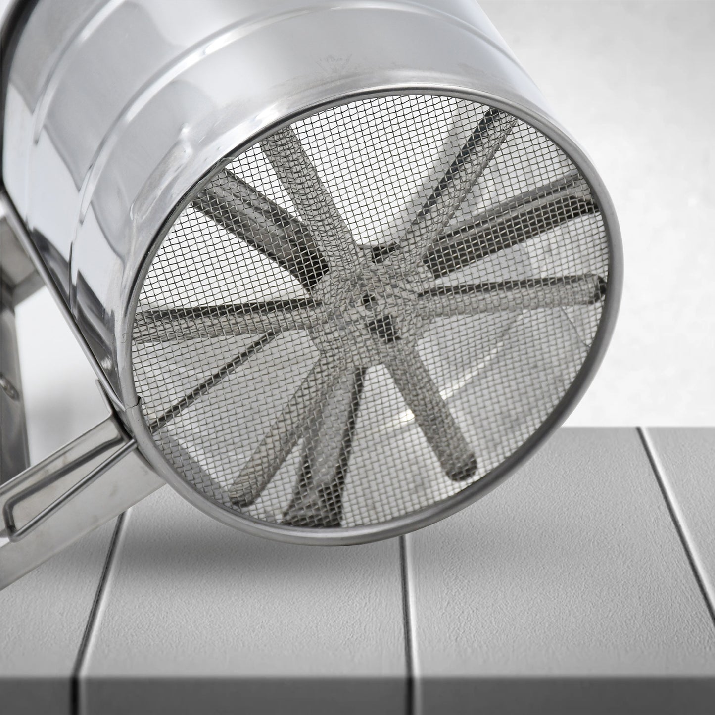 flour sifter stainless steel 330g for baking