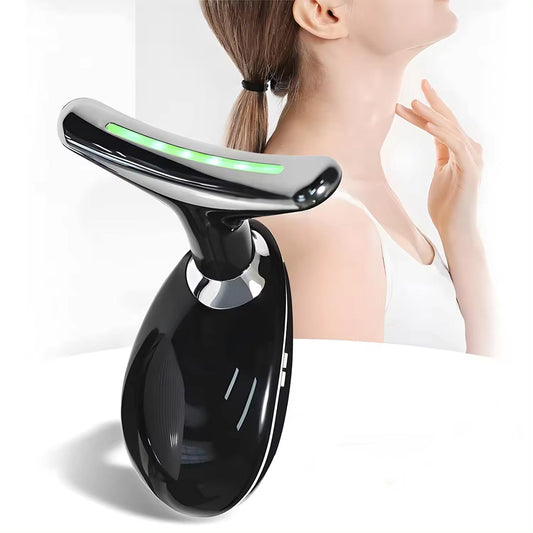rechargeable neck face massager skin firming wrinkle removal tool 1 pc