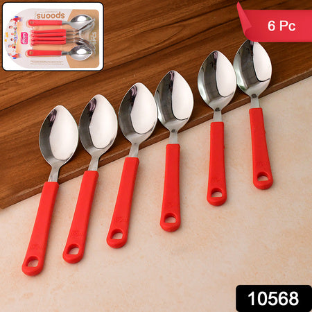 stainless steel table spoon set pack of 6 for dining