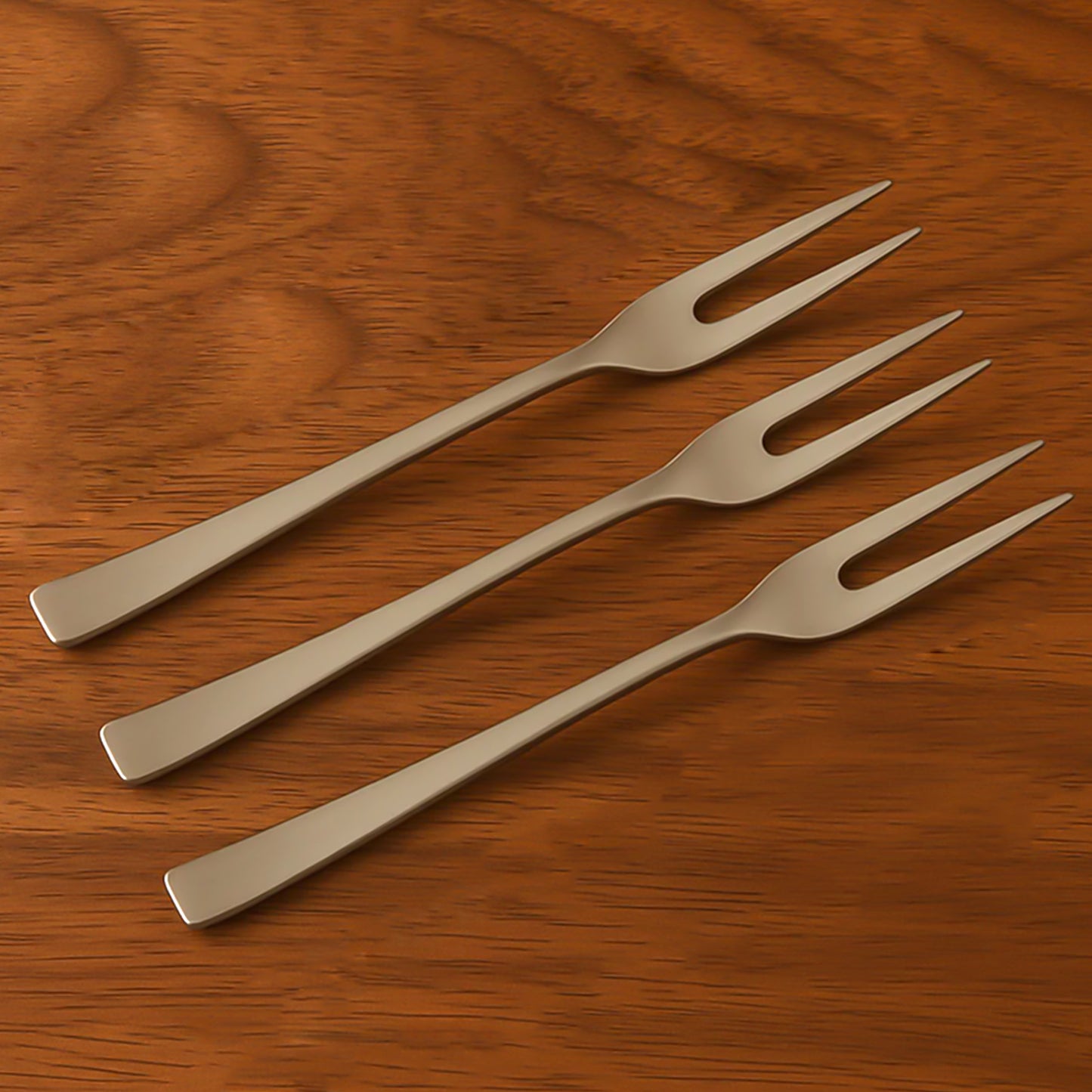 mini dessert fruit fork set pack of 3