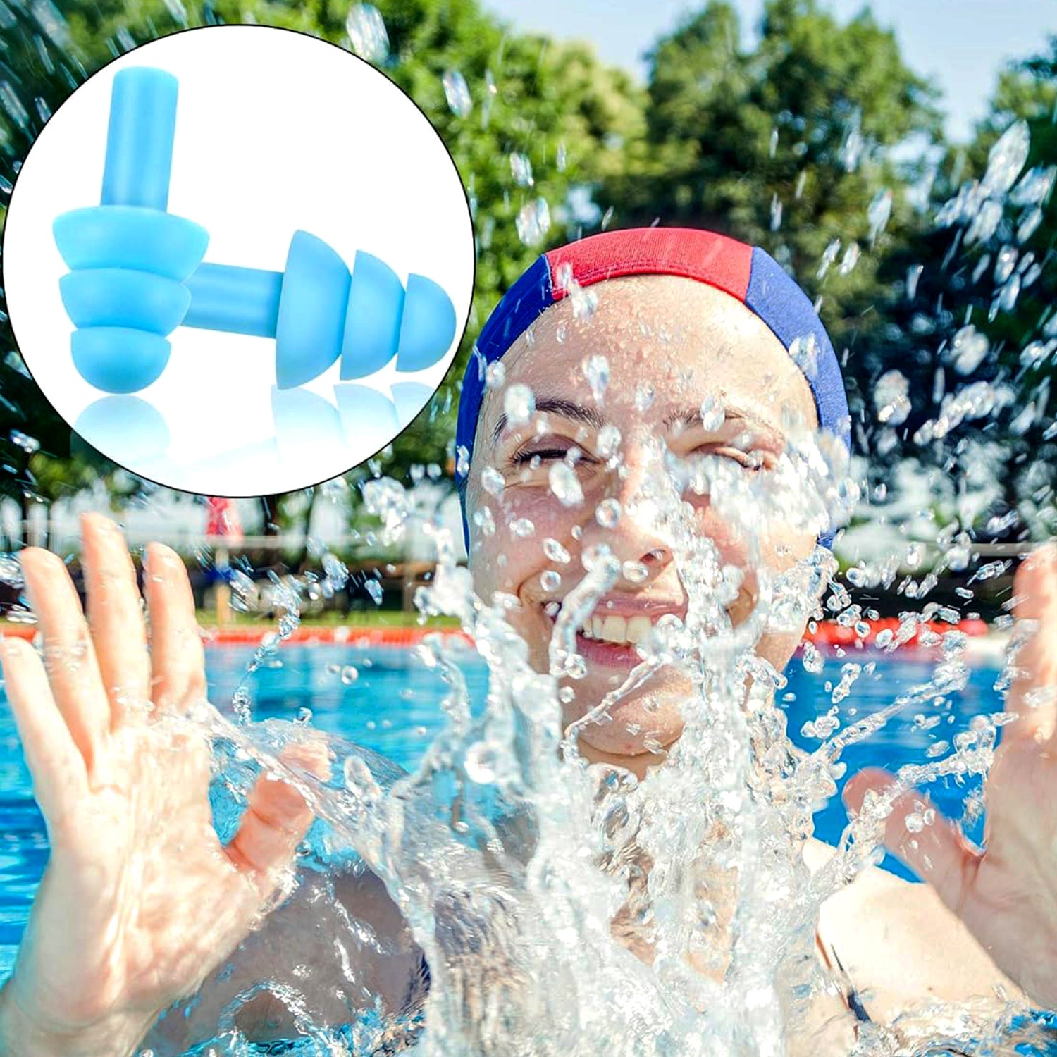 soft foam ear plugs reusable pu material pack of 2