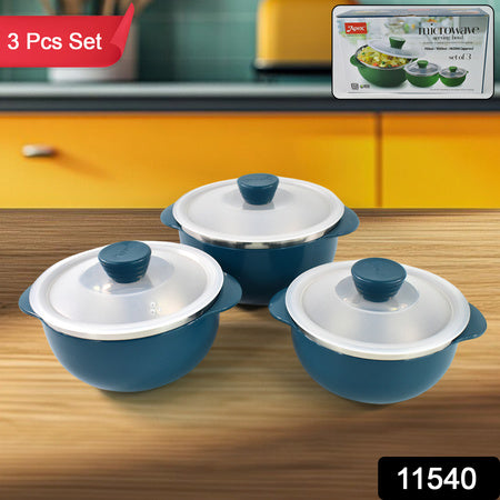 microwave-safe serving bowl set 700ml 1000ml 1400ml