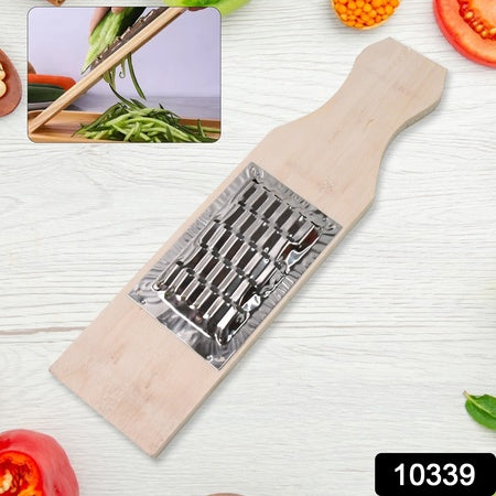 vegetable shredder slicer 33 cm with wooden handle