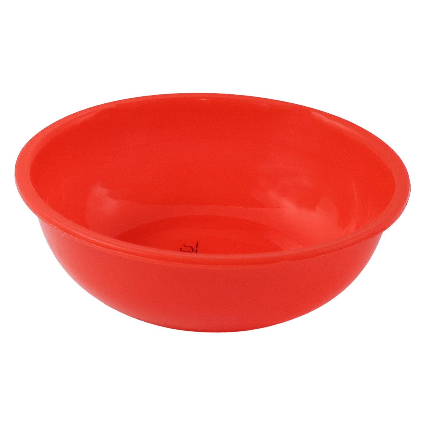 red round deep serving bowl plastic 6 inch