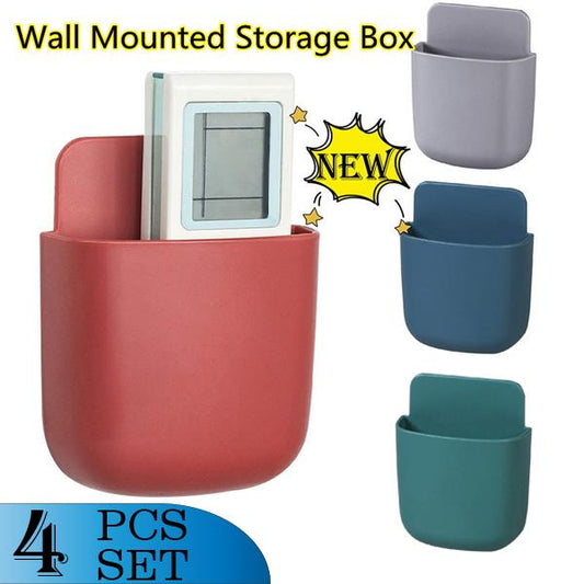 durable plastic wall mounted storage case 10x10x20 cm pack of 1