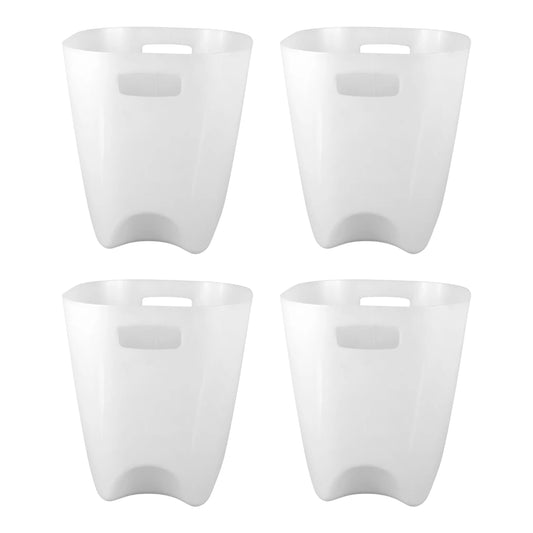 plastic dustbin compact size for home and office pack of 4