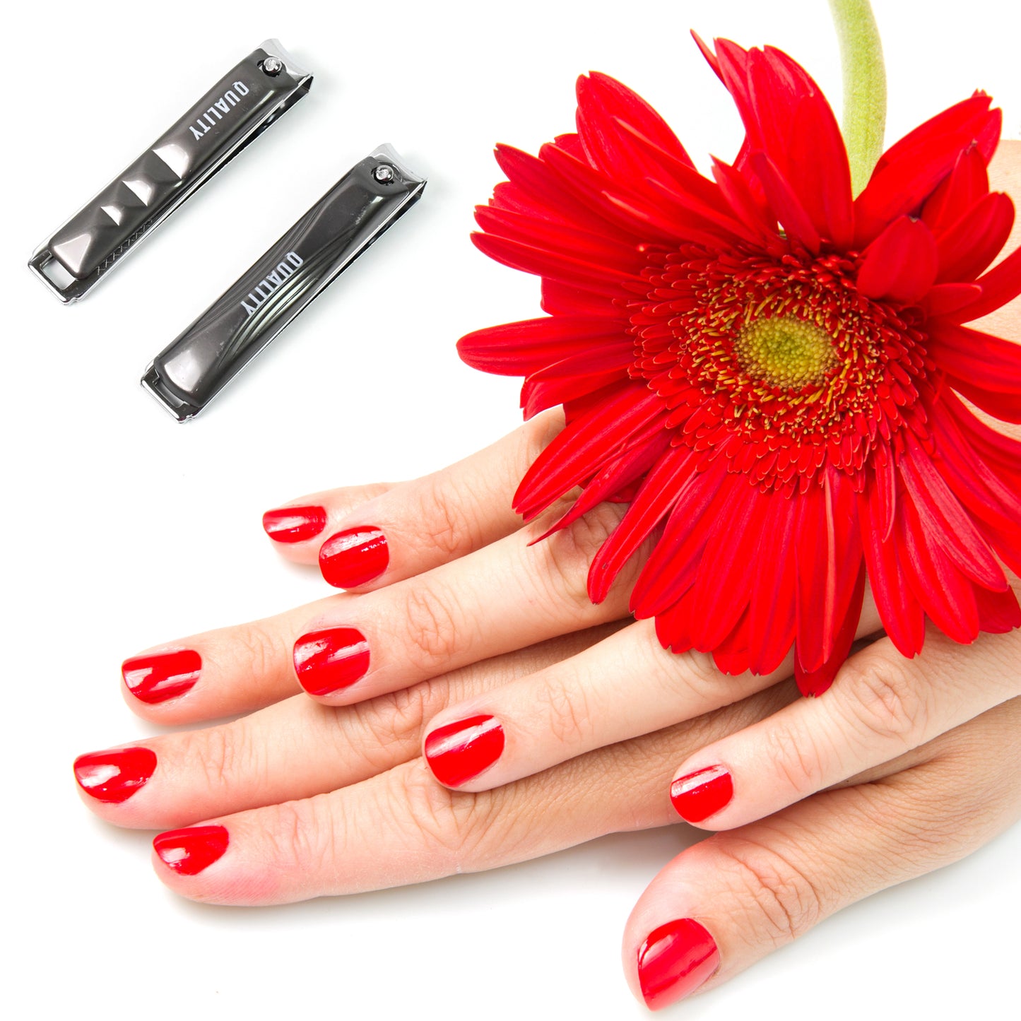 stainless steel nail clippers folding portable 1 pc